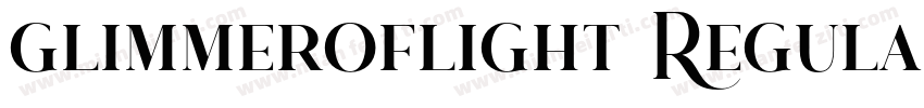 glimmeroflight Regular字体转换